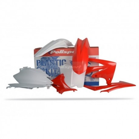 Kit plastiques Polisport 250 CRF 2011 à 2013 couleur origine Kit plastiques Polisport 250 CRF 2011 à 2013 couleur origine
