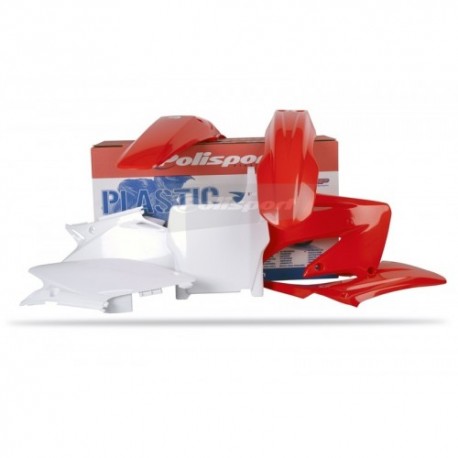 Kit plastiques Polisport 125 CR / 250 CR 2004 à 2007 couleur origine