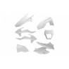 Kit plastiques Polisport KTM EXC / EXC-F 2017 à 2019 couleur blanc