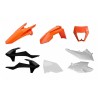 Kit plastiques Polisport KTM EXC / EXC-F 2017 à 2019 couleur origine 18