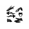 Kit plastiques Polisport KTM EXC / EXC-F 2017 à 2019 couleur noir