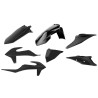 Kit plastiques Polisport KTM EXC / EXC-F 2020 à 2023 couleur noir