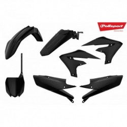 Kit plastiques Polisport 250 YZF 2019 à 2023 / 450 YZF 2018 à 2022 couleur noir