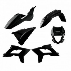 Kit plastiques Polisport BETA RR 2018 à 2019 Restyle couleur noir