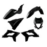Kit plastiques Polisport BETA RR 2018 à 2019 Restyle couleur noir