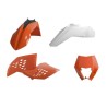Kit plastiques Polisport KTM EXC / EXC-F 2008 à 2011 couleur origine