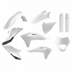 Kit plastiques Polisport GAS GAS EC / ECF 2021 à 2023 couleur blanc