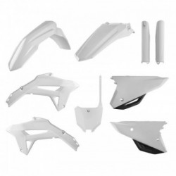 Kit plastiques Polisport 250 CRF 2022 à 2024 / 450 CRF 2021 à 2024 couleur blanc