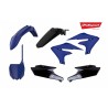 Kit plastiques Polisport 250 YZF 2014 à 2017 / 450 YZF 2014 à 2017 couleur bleu / noir