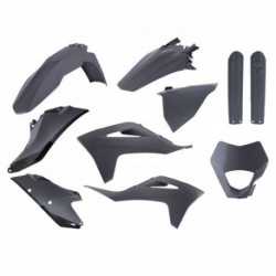 Kit plastiques Polisport GAS GAS EC / ECF 2021 à 2023 couleur gris