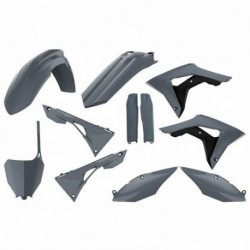 Kit plastiques Polisport 250 CRF 2018 à 2020 / 450 CRF 2017 à 2020 couleur gris