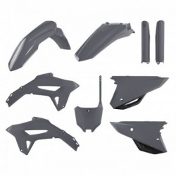 Kit plastiques Polisport 250 CRF 2022 à 2024 / 450 CRF 2021 à 2024 couleur gris