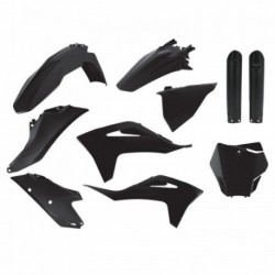 Kit plastiques Polisport GAS GAS MC / MCF 2021 à 2023 couleur noir