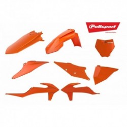 Kit plastiques Polisport KTM SX / SXF 2019 à 2022 couleur orange
