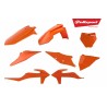 Kit plastiques Polisport KTM SX / SXF 2019 à 2022 couleur orange