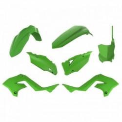 Kit plastiques Polisport 125 KX / 250 KX 2003 à 2008 Restyle couleur origine