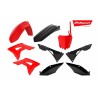 Kit plastiques Polisport 250 CRF 2018 à 2020 / 450 CRF 2017 à 2020 couleur rouge / noir