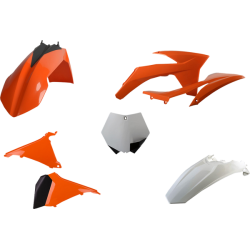 Kit plastiques Polisport KTM SX 2011 couleur origine
