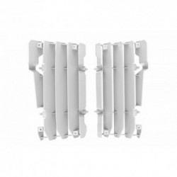 Protections grilles de radiateurs Polisport BETA RR 2010 à 2019 couleur blanc