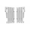 Protections grilles de radiateurs Polisport BETA RR 2010 à 2019 couleur blanc