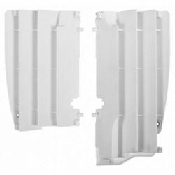 Protections grilles de radiateurs Polisport 450 RMZ 2008 à 2017 couleur blanc