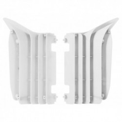 Protections grilles de radiateurs Polisport 125 YZ / 250 YZ 2015 à 2021 couleur blanc