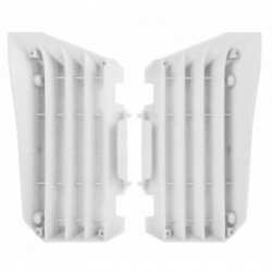 Protections grilles de radiateurs Polisport YZF 2014 à 2017 couleur blanc