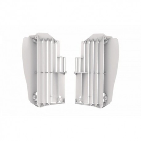 Protections grilles de radiateurs Polisport 250 YZF 2019 à 2023 / 450 YZF 2018 à 2022 à 2022 couleur blanc