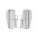 Protections grilles de radiateurs Polisport 250 YZF 2019 à 2023 / 450 YZF 2018 à 2022 à 2022 couleur blanc