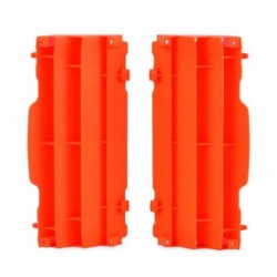 Protections grilles de radiateurs Polisport KTM couleur orange