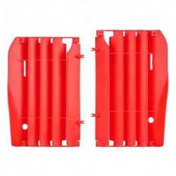 Protections grilles de radiateurs Polisport 250 CRF 2010 à 2013 couleur rouge