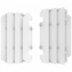 Protections grilles de radiateurs Polisport 125 KX / 250 KX 1994 à 2008 couleur blanc
