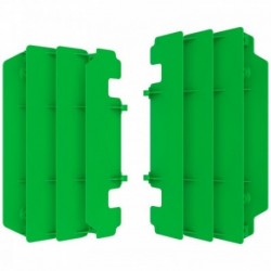 Protections grilles de radiateurs Polisport 125 KX / 250 KX 1994 à 2008 couleur vert