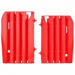 Protections grilles de radiateurs Polisport 450 CRF couleur rouge