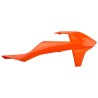 Paire d'ouïes de radiateurs Polisport SX / SXF 2016 à 2018 couleur orange