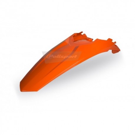 Garde boue arrière Polisport SX / SXF 2011 à 2015 couleur orange