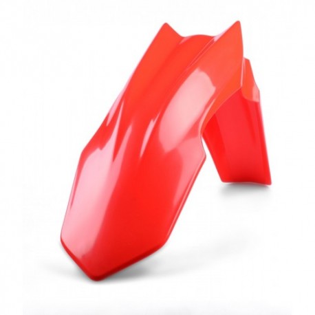 Garde boue avant Polisport 250 CRF 2014 à 2017 / 450 CRF 2013 à 2016 couleur rouge