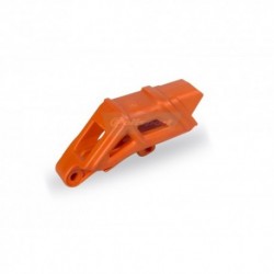 Guide chaine monobloc Polisport KTM couleur orange