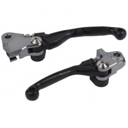 Paire de levier pivot incassables Polisport CRF 2004 - couleur noir