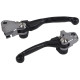 Paire de levier pivot incassables Polisport YZ / YZF couleur noir