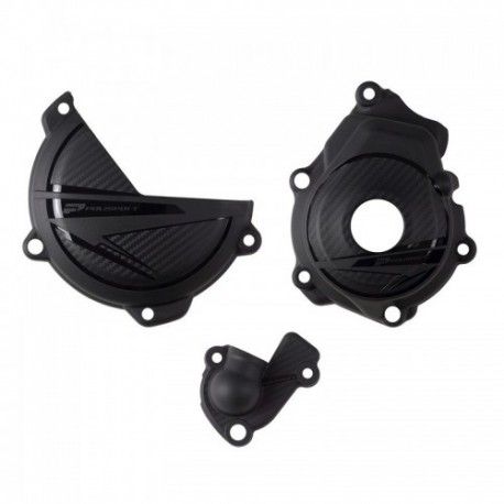 Protection de couvercle d'embrayage + allumage Polisport KTM 2023 - Noir