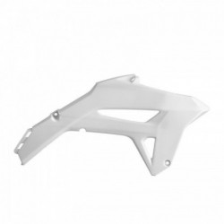 Ouies de radiateurs Polisport 250 CRF 2022 à 2024 / 450 CRF 2021 à 2024 couleur blanc