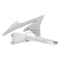 Ouies de radiateurs Polisport 250 YZF / 450 YZF 2014 à 2017 couleur blanc