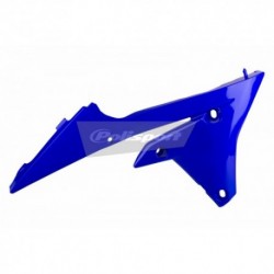 Ouies de radiateurs Polisport 250 YZF / 450 YZF 2014 à 2017 couleur bleu