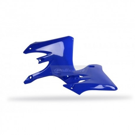 Ouies de radiateurs Polisport 250 YZF / 450 YZF 2003 à 2005 couleur bleu