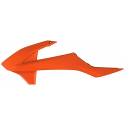 Ouies de radiateurs Polisport KTM 85 SX 2018 à 2024 couleur noir orange