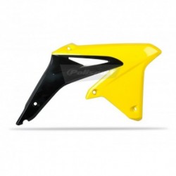 Ouies de radiateurs Polisport 450 RMZ 2008 à 2017 couleur jaune noir