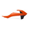Paire d'ouïes de radiateurs Polisport KTM 65 SX 2016 à 2018 couleur noir orange