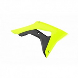 Ouies de radiateurs Polisport 250 CRF 2018 à 2021 / 450 CRF 2017 à 2020 fluo