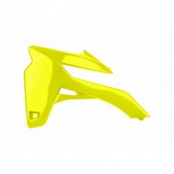 Ouies de radiateurs Polisport SHERCO 2013 à 2015 couleur jaune fluo